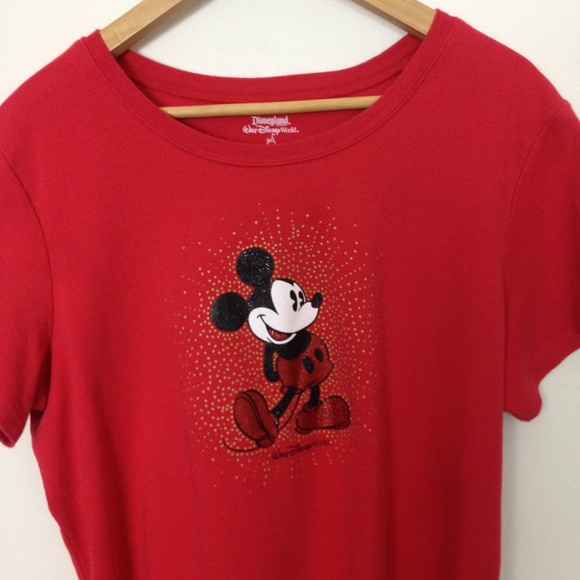 Disney Tops - Disney Micky Mouse Women 2XL Multi-Color T-Shirt